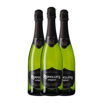 Rovellats Original Brut Nature Cava Gran Reserva 75 Cl 11.5% Vol. (pack De 3 Unidades)