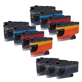 Compatible Multipack Brother MFC-J1300dw Printer Ink Cartridges (14 Pack) -LC3235XLBK