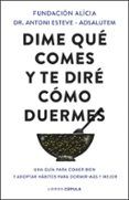 dime que comes y te dire como duermes