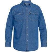 duke camisa manga larga d555 western para hombre