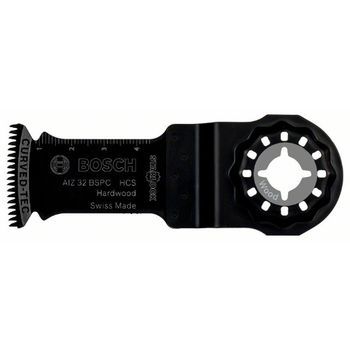 Bosch Professional 1x Hoja De Sierra De Inmersión Hcs Aiz 32 Bspc (para Madera Dura, 50 X 32 Mm, Accesorios Multiherramienta)