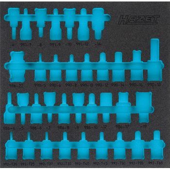 Hazet 163-407l Cubeta De Espuma Suave De 2 Componentes ∙ 344 Mm X 342 Mm