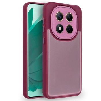 Funda para móvil Cool Borde Mate Antigolpes TPU Violeta antihuellas para Xiaomi Redmi Note 14 Pro 5G, Note 14 Pro Plus 5G y POCO X7