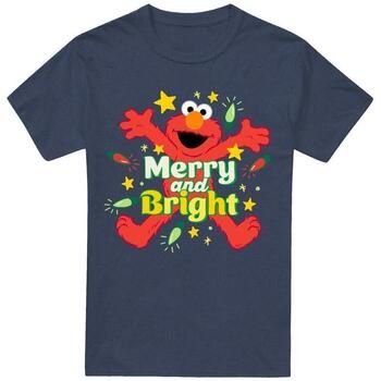 Sesame Street Camiseta Happy Holidays para mujer