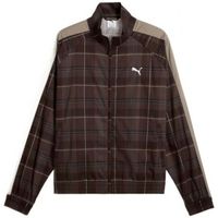 puma yellow chaquetas t7 relaxed tartan woven track jacket para hombre