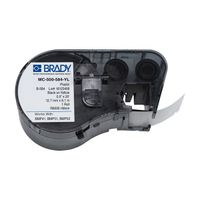brady mc-500-584-yl etiquetas de plastico de 127 mm x 61 m original