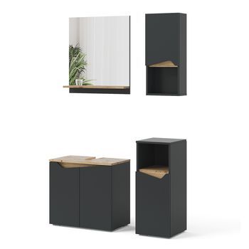 Combinación De Muebles De Baño Marelle 4 Partes Vicco