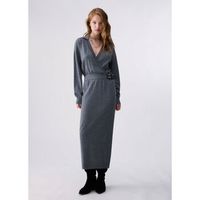 liu jo vestidos vestido de punto con hebillas para mujer