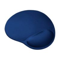 alfombrilla raton trust bigfoot 20426 gel microfibra azul ergonomica antideslizante