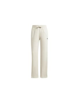 Pantalones adidas Essentials Small Logo Feel Cozy Open Hem Mujer Beige