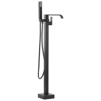 Grifo Mezclador Para Baño Independiendo Cromado Negro Mate Estilo Moderno Niagara