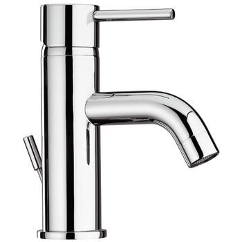 Grifo Para Lavabo Cromado Con Palanca Delgada | Salice