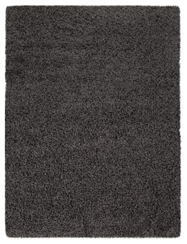 Alfombra peluda Skyline antracita 70x140 cm