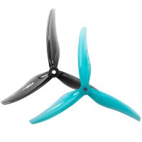 2 pares de helices gemfan freestyle 6030 60x30 6 pulgadas de 3 palas duraderas de pc con orificio de 5 mm para drones