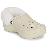 crocs zuecos classic platform fuzz lined cg para mujer