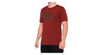 camiseta manga corta 100  threat 100  textil   proteccion rojo