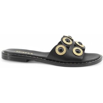 Jeida Chanclas Ciabatte Donna Nero Pietre J307 NO-PE25 para mujer