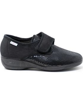 de CABRERA ZAPATILLAS CERRADAS LICRA SERPIENTE NEGRO