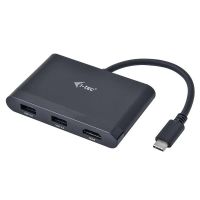 adaptador usb-c a hdmi con power delivery i-tec travel adapter pddata