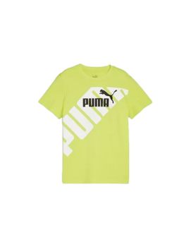 Camiseta Puma POWER Graphic Lima Infantil