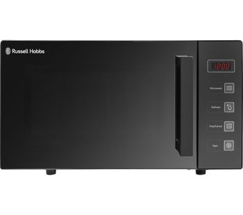 RUSSELL HOBBS RHEM2301B Solo Microwave - Silver, Black