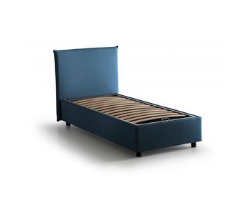 Cama de solteiro de tecido
