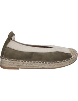 Zapato Plano Para Mujer Skydiva Pec Verde Khaki Y Beige 36