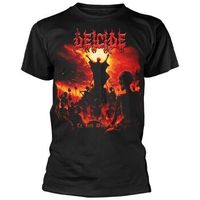 deicide camiseta to hell with god para hombre