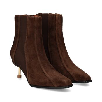 4ccccees Botines Con Tacón Mujer - Marrón Talla 38