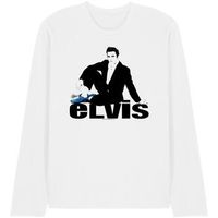 elvis presley camiseta manga larga blue suede para mujer