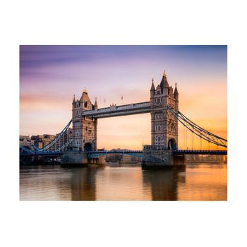 Papel Pintado 3d - Tower Bridge Al Amanecer (200x154 Cm)