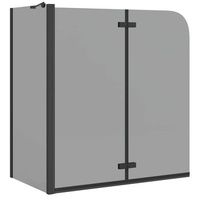 enclosure de ducha negro 120 x 68 x 130 cm vidaxl