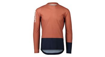 Maillot de manga larga poc mtb pure pink navy blue