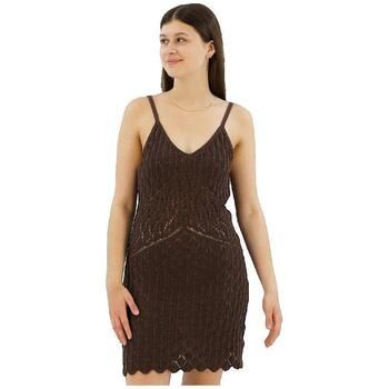 Superdry Vestido Robe courte en crochet multicolore para mujer