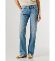 pepe jeans para mujer pl20484852vc jeans straight venus azul 2734 casual algodon denim