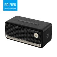 edifier es60 altavoz bluetooth portatil 34w sonido 360 grados ip66 resistente al agua y polvo autonomia 9h bluetooth 54 emparejamiento estereo multipunto microfono luz ambiental usb-c app connex