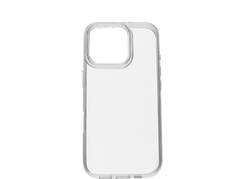 Funda móvil - ISY ISC 1046, Compatible con iPhone 16 Pro, Resistente a Golpes, Transparente