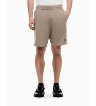 EA7 para hombre. 8NPS65_PJVRZ Pantalón corto Core Identity beige (M), Casual, Algodón