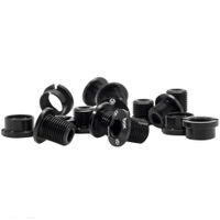 box one 7075 alloy race chainring bolts 15pcs black