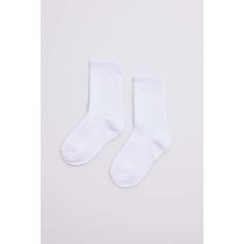 Ysabel Mora Calcetines Calcetines infantiles algodón blanco para niña