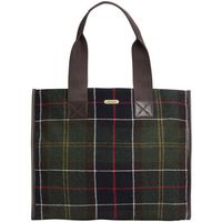 barbour bandolera turnberry tartan tote lba0424 para mujer