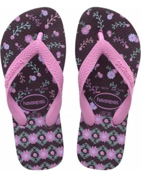de HAVAIANAS CHANCLAS KIDS FLORE AUBERGINE FLIP FLOP 4000052-2967 VARIOS COLORES
