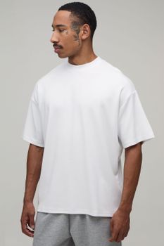 Camiseta Oversize Premium Súper Gruesa, Blanco