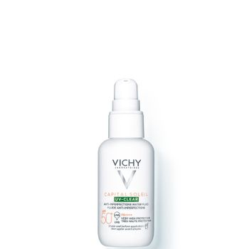 Protección solar diaria con FPS 50+ y ácido salicílico Capital Soleil para pieles propensas a imperfecciones de Vichy 40 ml