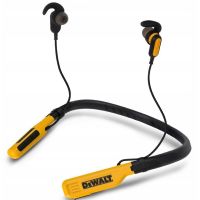 auriculares dewalt jobsite pro inalambricos bluetooth con cancelacion de ruido microfono y proteccion ipx6 color amarillo