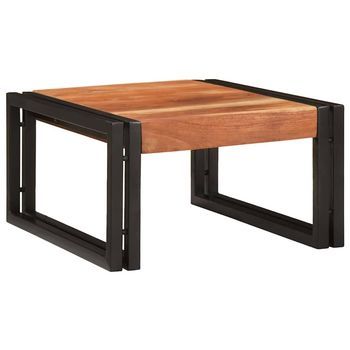 Estante De Baño Marrón 40 X 50 X 23 Cm Madera De Acacia Sólida Vidaxl