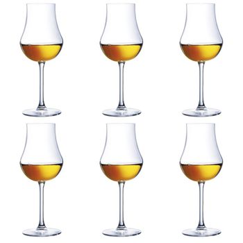 Juego de 6 copas licor cristal 16 cl