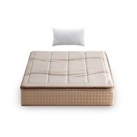colchon muelles ensacados y latex premium 90x190 altura 31 cm con almohada fibra de 90 calypso