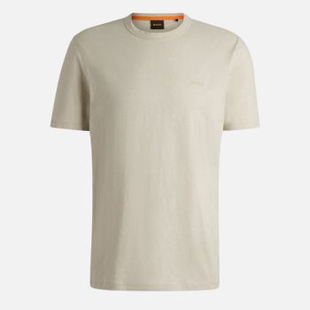 BOSS Orange Tegood Logo Cotton-Jersey T-Shirt - XL