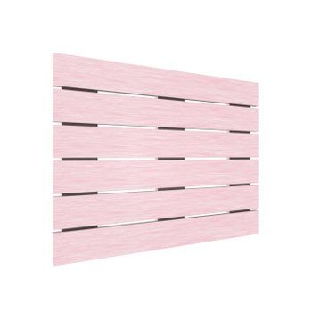 La Web Del Colchon -cabecero De Madera Rústico Campagne Para Cama De 90 (100 X 74 Cms) Rosa Palo